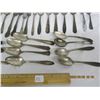 Image 6 : Lot of Antique Silver Plate Silverware