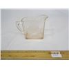 Image 1 : Antique Pink Depression Glass Measuring Cup