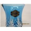 Image 3 : Vintage French Blue Crystal Vase