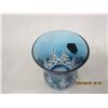 Image 5 : Vintage French Blue Crystal Vase