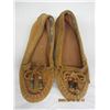 Image 2 : Pair of Vintage Native Leather Slippers