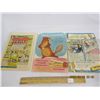 Image 5 : 3 Cowboy Comics 10 Cents Tex Ritter ,Wagen Train , Restless Gun