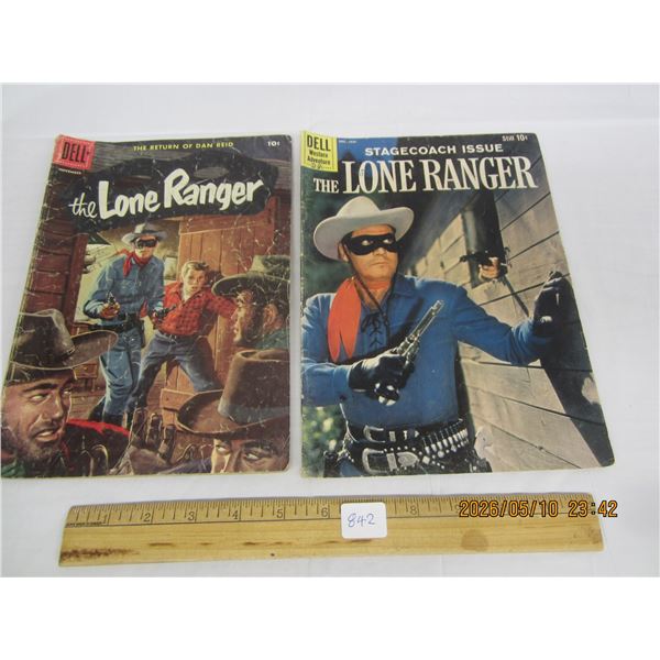 2 Lone Ranger 10 Cent Comics