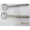 Image 3 : Mid Century Modern Aluminium Salad Fork and Spoon