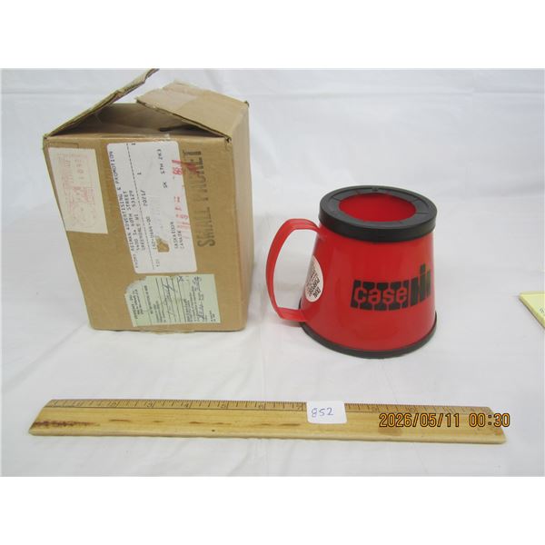 Vintage 1986 Case IH Coffee Cup Holder Never Been Used with Original Shipping Box