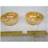 Image 1 : 2 Peach Lusterware Bowls