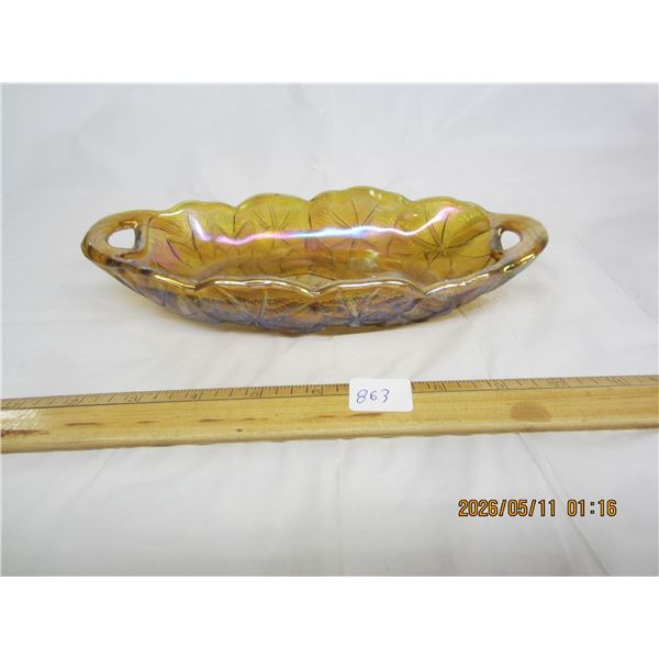 Carnival Glass Dish Good Shape