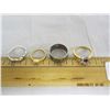 Image 4 : 4 Vintage Rings