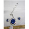 Image 4 : Vintage Camrose and Kross Necklace and Ear Ring Set