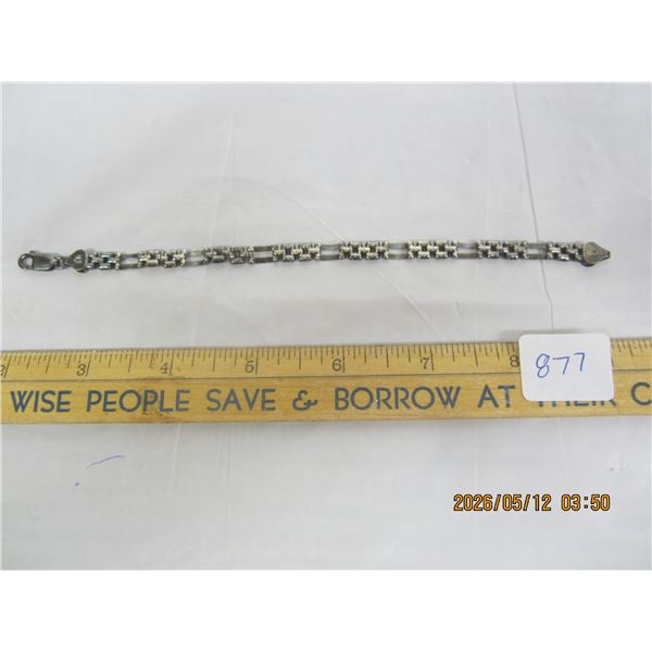 Vintage Italian Sterling Silver 924 Bracelet