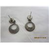Image 3 : Pair of Vintage Sterling  Silver 925 Ear Rings