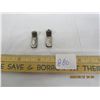 Image 1 : Pair of Vintage 925 Sterling Silver Ear Rings