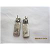 Image 4 : Pair of Vintage 925 Sterling Silver Ear Rings