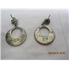 Image 3 : Pair of Vintage Sterling Silver 925 Ear Rings