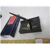 Image 3 : Vintage Texaco Sheaffer Desk Pen Advertising Set