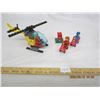 Image 1 : Lego Helicopter Set with 3 Figures