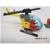 Image 2 : Lego Helicopter Set with 3 Figures