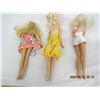 Image 5 : 3 Vintage Barbies Dolls with Clothing