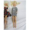 Image 4 : 3 Vintage Barbie Dolls with Clothing