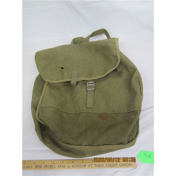 Vintage Military Style Back Pack