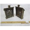 Image 7 : Antique Cast Iron Bank Authentic