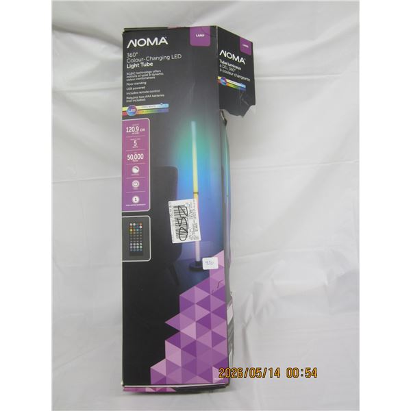 Noma 360 Color Changing Light Led Tube with Original Box Tested and Working Well