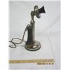 Image 3 : Antique Nickle Plated Brass Western Electric Candle Stick Telephone with Receiver