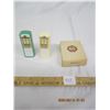 Image 1 : Vintage CO-OP Advertising Salt and Pepper Shakers with Original Box Look Like Gas Pumps