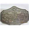 Image 4 : 1985 WWF Wrestling Kid's Belt Buckle Super Rare Item Mint Shape Like New