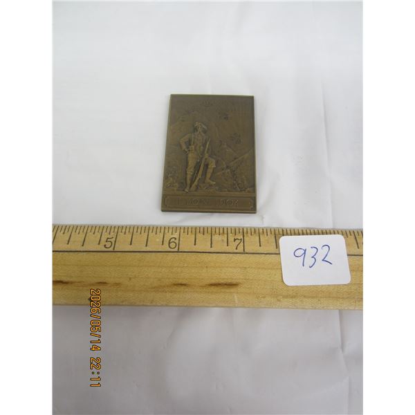 1904 French Shooting Medal Rare Item