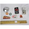 Image 1 : Mixed Vintage Collectibles Lot Train Whistle ,Pins, Badges ,Rings Ect.