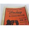 Image 3 : Stoneham's 1938-1939 Hockey Hand Book in Good Condition