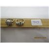 Image 1 : 2 Vintage Skull Rings