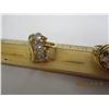 Image 3 : 2 Fancy Gold Toned Rings