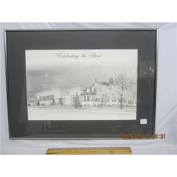 BJ Brown Artist Signed  and Numbered Print Celebrating The Spirit