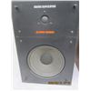 Image 2 : Very Rare Early 1970's Stark Designs Bookshelf Speakers with Walnut Cases and Original Grills Ready 