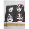 Image 1 : Original  Kiss Dynasty LP with Mint Vinyl and a Mint Original Poster Rare