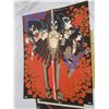 Image 5 : Original Kiss Gene Simmons LP with Mint Vinyl and a Aucoin Original Poster Rare