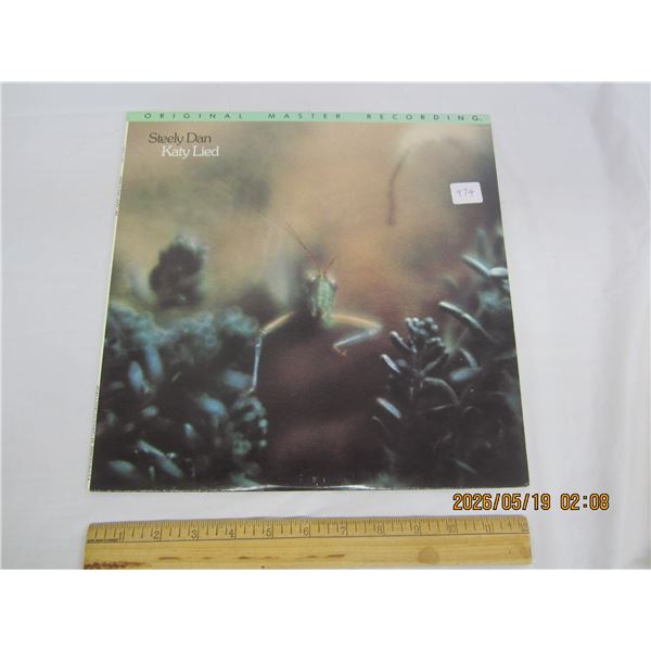 Steely Dan Katy Lied Original Master Recording LP Record Vinyl in Great Shape Rare LP