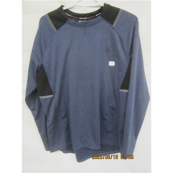 Vintage Spyder Active Wear Long Sleeve Size Large