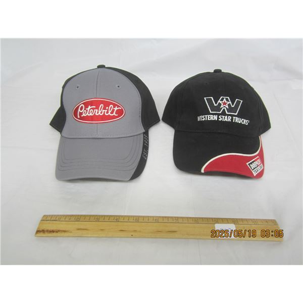 2 Vintage Ball Caps Peterbilt and Western Star Never Worn