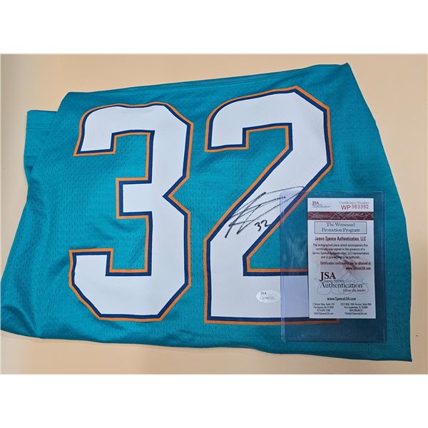 Autographed Miami Dolphins Jersey Kenyan Drake JSA COA