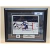 Image 1 : Gorgeous framed Autographed Johnny Bower Pic w/COA