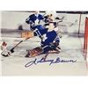 Image 2 : Gorgeous framed Autographed Johnny Bower Pic w/COA