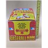 Image 4 : Box of 1982 OPC Baseball Stickers w/ Original Box 95 Unopened Packs