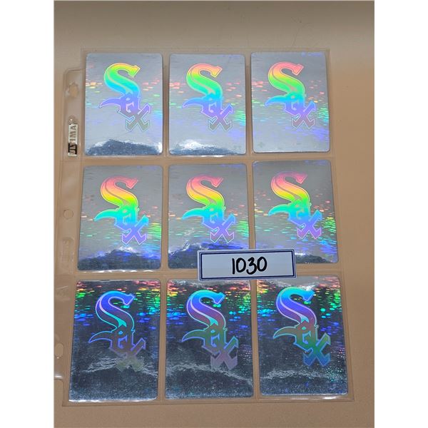 Upper Deck Baseball Hologram Stickers - White Sox