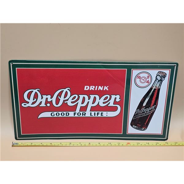 Dr Pepper Metal Sign