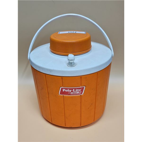 Vintage Coleman PolyLite Water Cooler