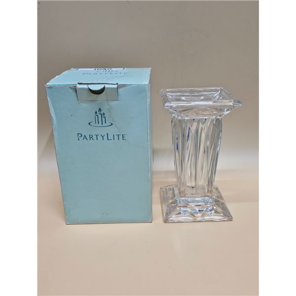 Party Light Quad Prism Pedestal Candle Holder