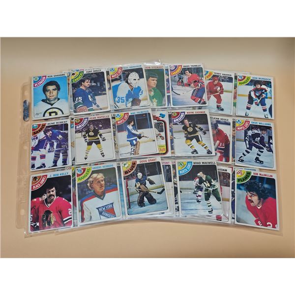 1978-79 O-Pee-Chee Hockey Cards 86 Mint Cards